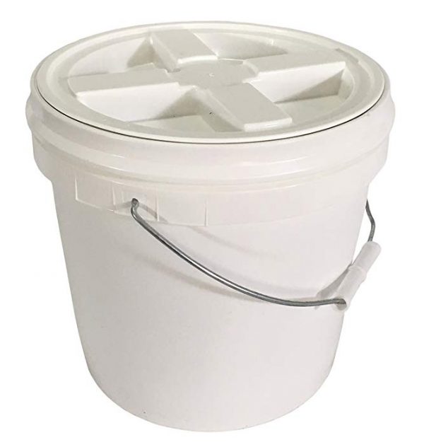 2 Gallon Food Grade Bucket with Gamma Seal Lid